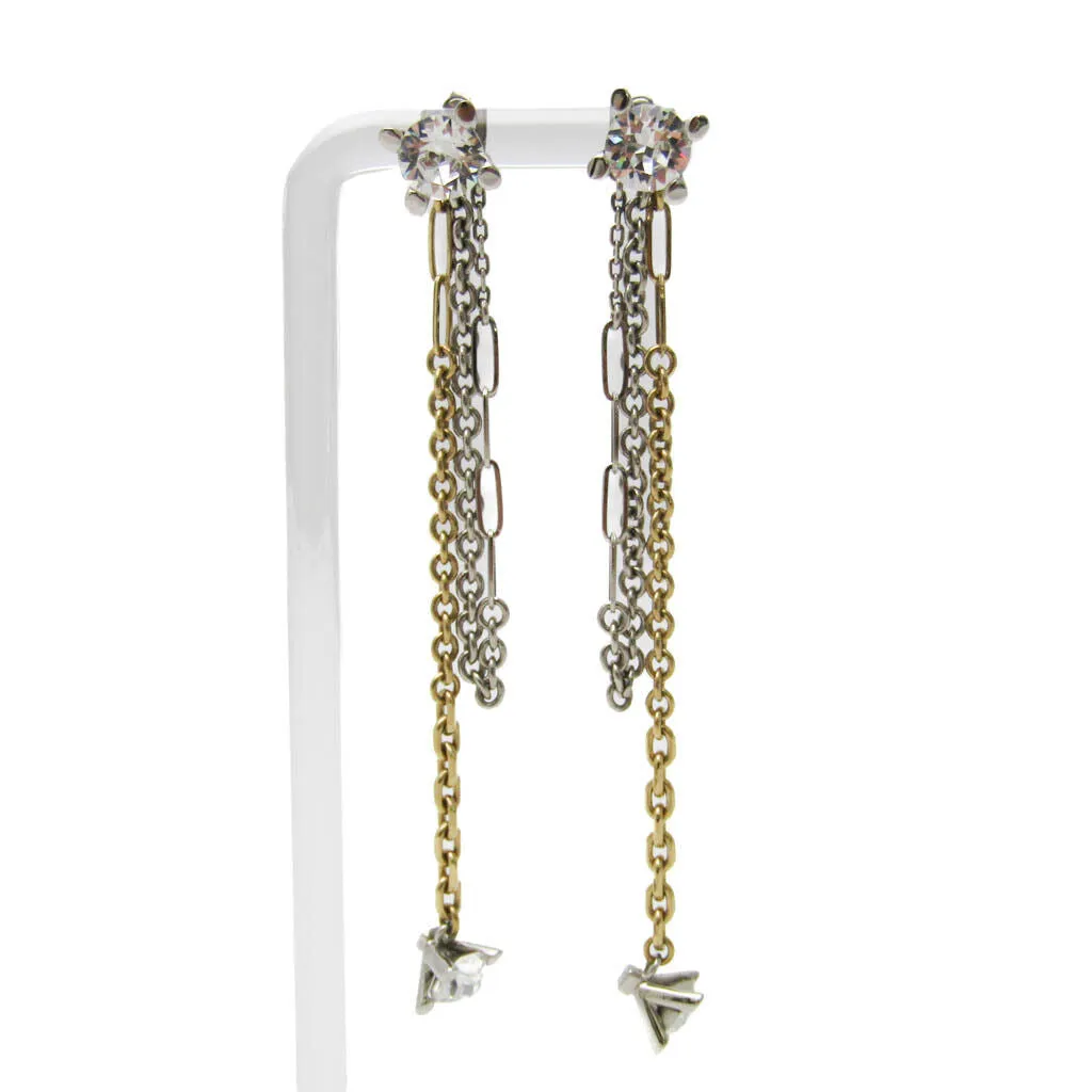Louis Vuitton Rhinestone Metal Chain