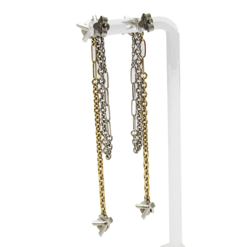 Louis Vuitton Rhinestone Metal Chain