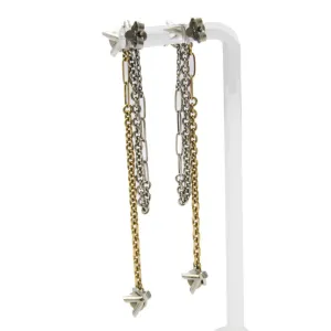 Louis Vuitton Rhinestone Metal Chain