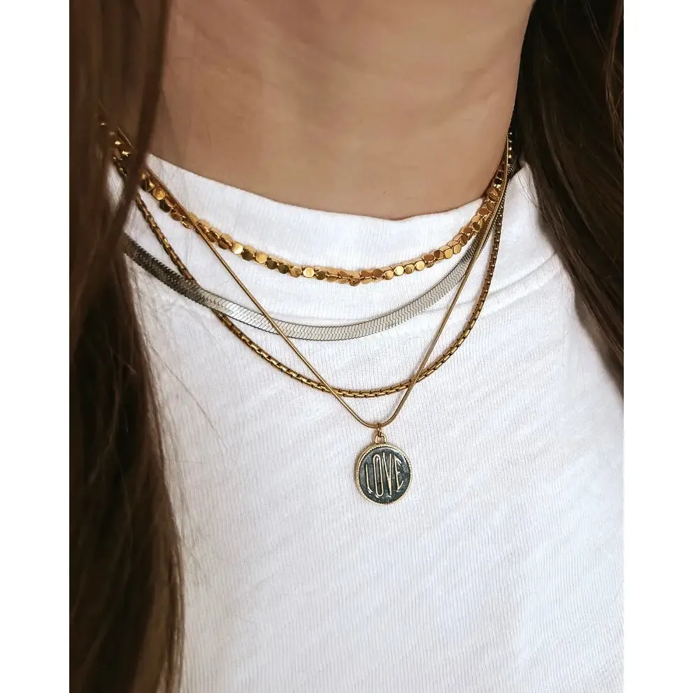 Madison Love Coin Necklace
