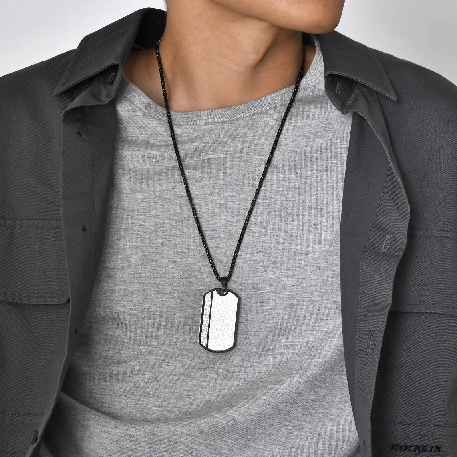 Mens Dog Tag Necklaces,