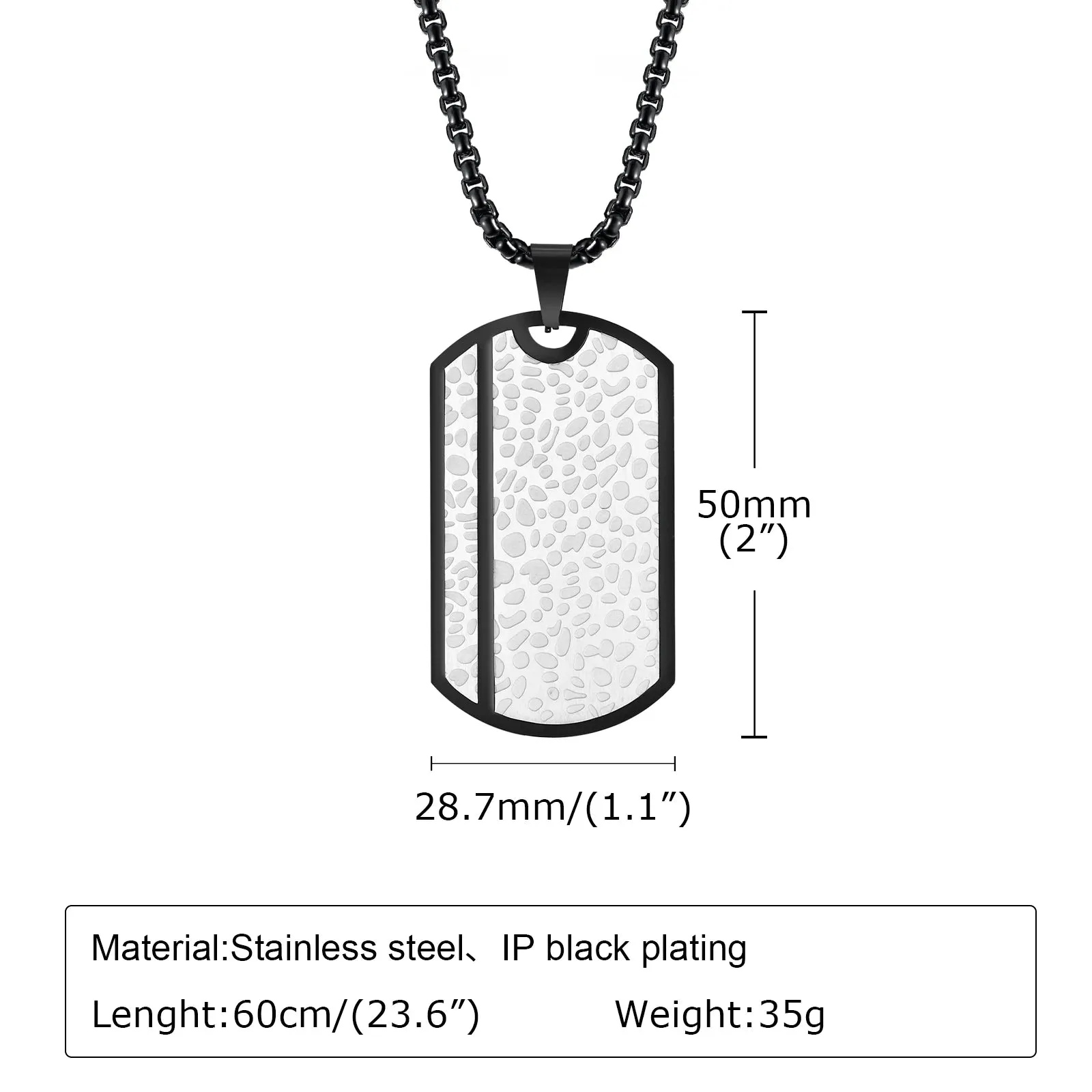 Mens Dog Tag Necklaces,