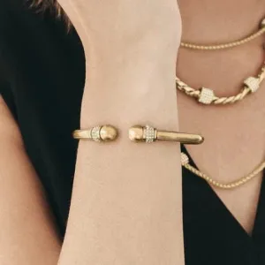 Meridian Open Hinged Bangles