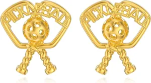 MONGAS Lotus/Cherry/Turtle/Seahorse/Ladybug/Daisy/Spike/Horse/Dachshund/Pickleball/Dragon/Earrings Sterling Silver Screw Back Stud Earrings Jewelry for Women