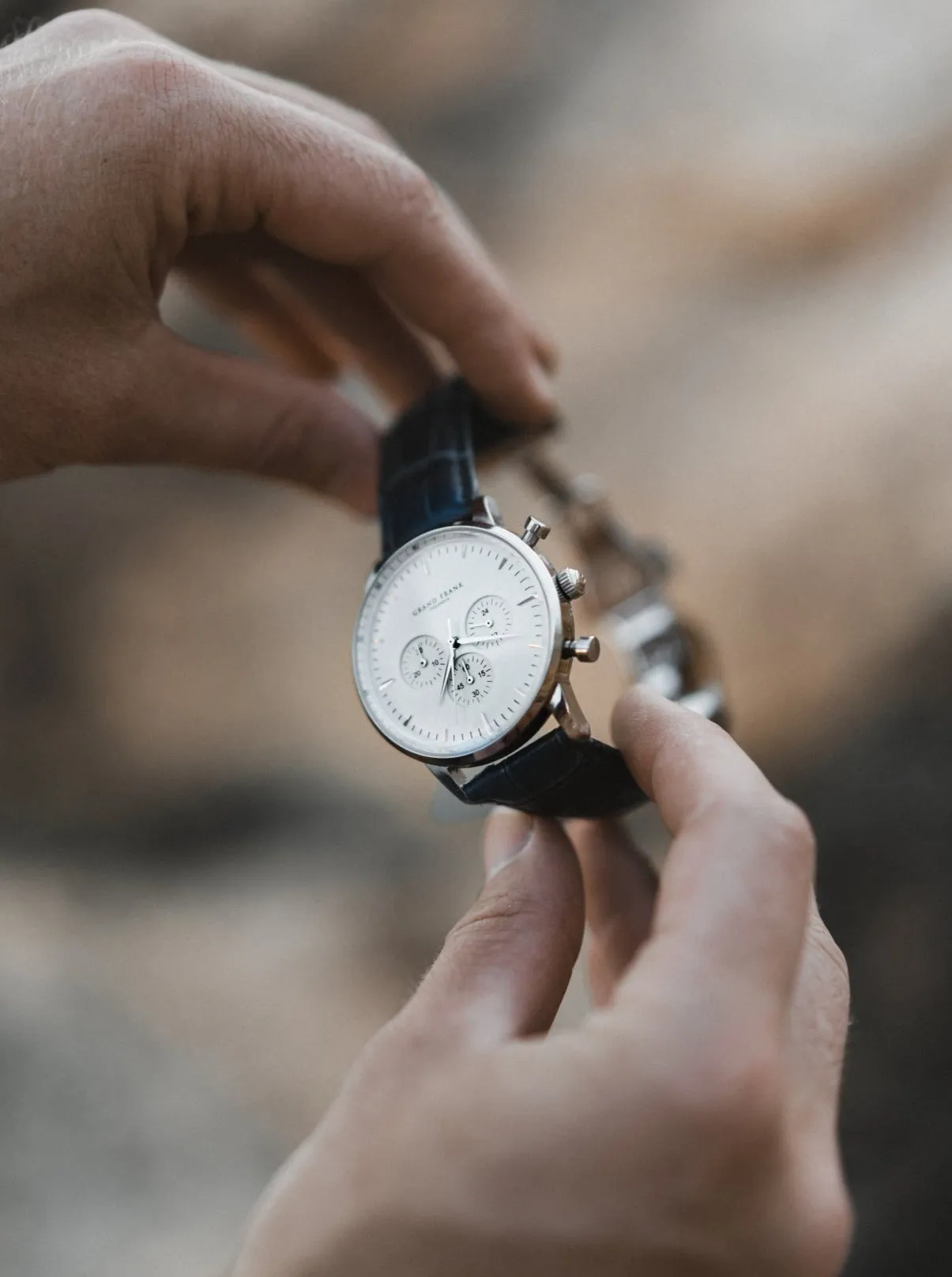 Montpellier Chronograph Watch white