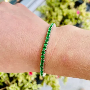 Mounser Laguna Thin Bracelet Emerald