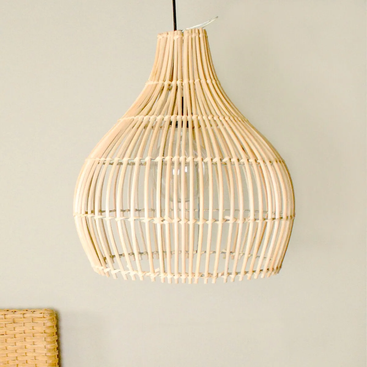 Nala Cerobong Small Pendant Rustic Lamp shade