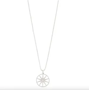 Pilgrim: Necklace : Kaylee : Silver Plated : Crystal