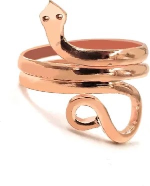pure copper adjustable finger ring for women Indian jewellery