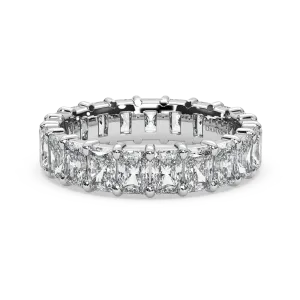 Radiants in Single Gallery Eternity Ring (4.00 T.C.W)