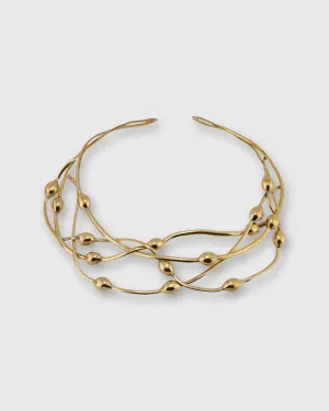 Seaweed Necklace in Tumbaga