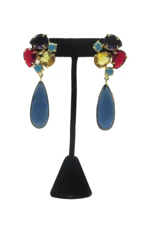 Sibenik Earrings Blue