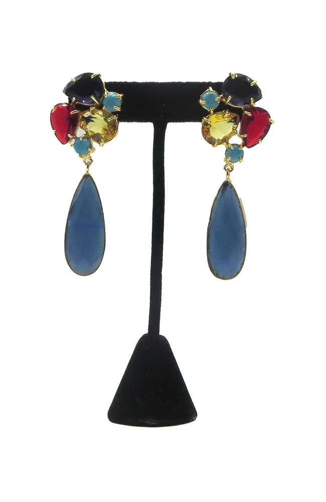 Sibenik Earrings Blue