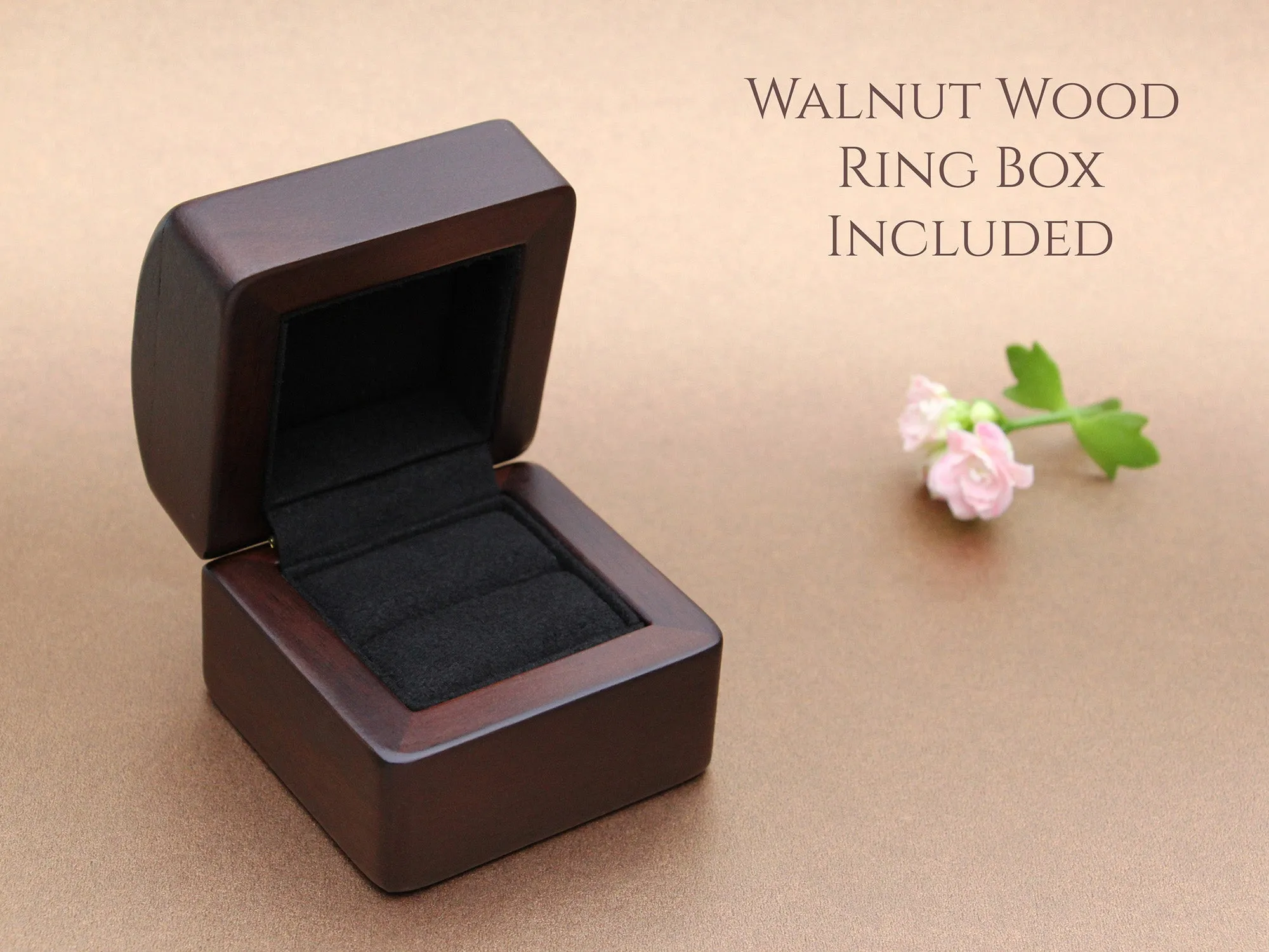 Silver Tungsten Ring, Polished Finish - 2MM