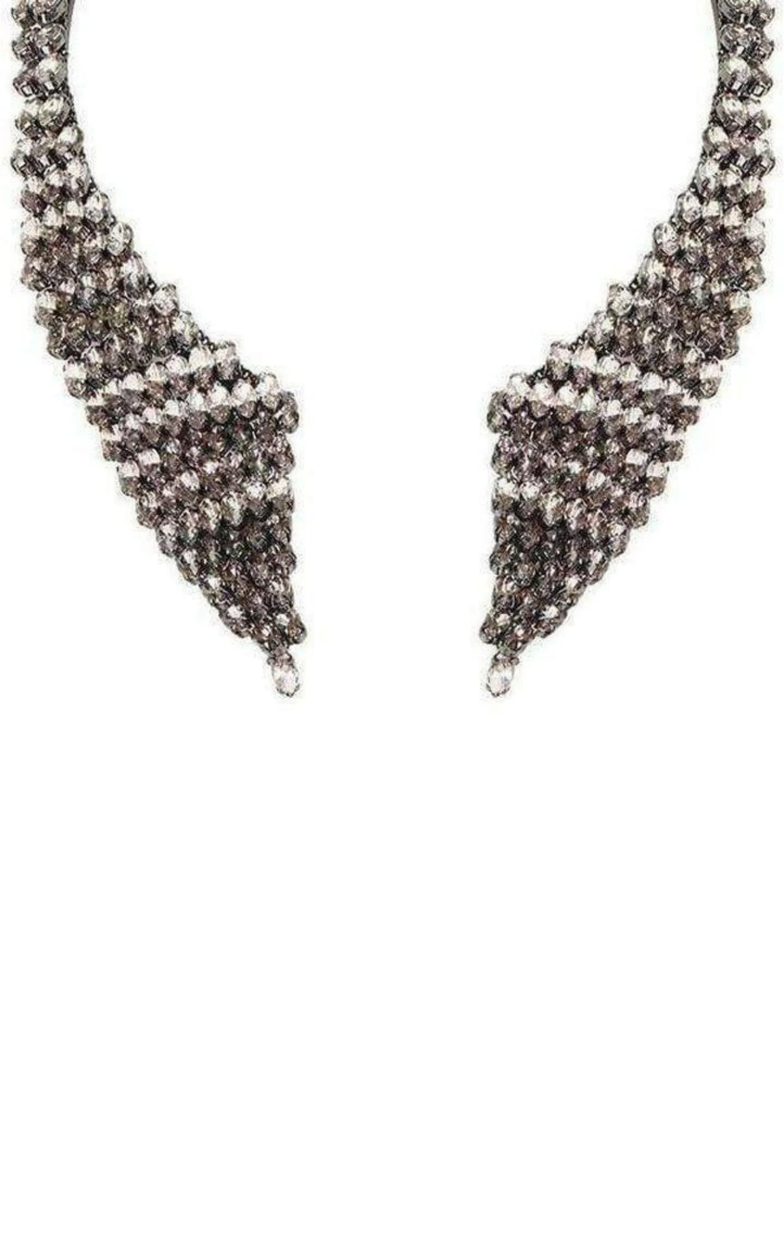 Smoke Stone Collar Necklace