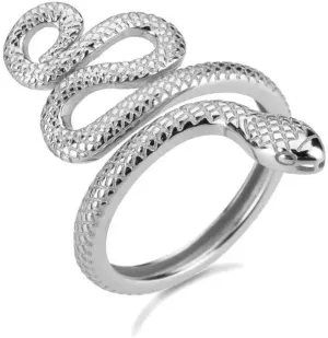 Snake Ring Adjustable Rings For Women 925 Sterling Silver Hypoallergenic Adjustable Open Rings for Women Jewelry