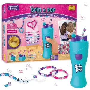 Spin n Pop - Beads Studio DIY Bracelets, Braids & More Activity Kit