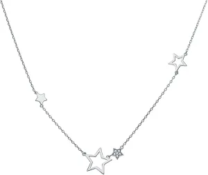 Star Choker Diamond (0.02ct) Necklace, Delicate Necklace, Layered Choker Gold Star Necklace, Celestial Jewelry, Christmas Gift.