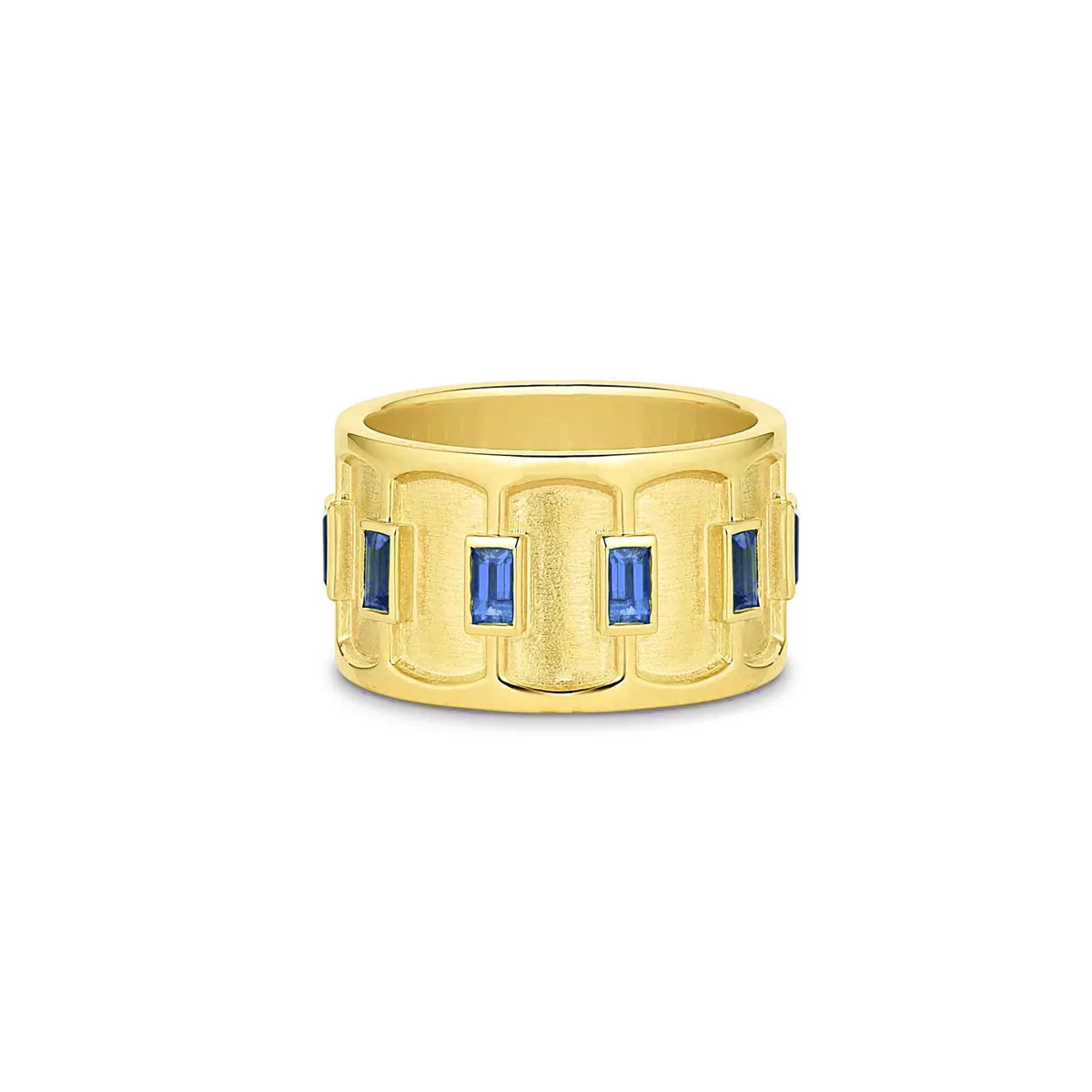 STARDUST SUNDOWN RING - Blue Sapphires
