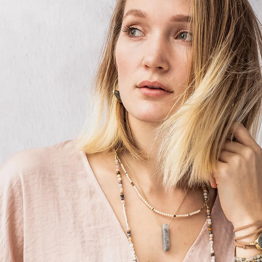 Stone Point Necklace