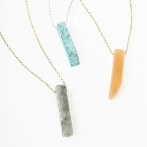 Stone Point Necklace