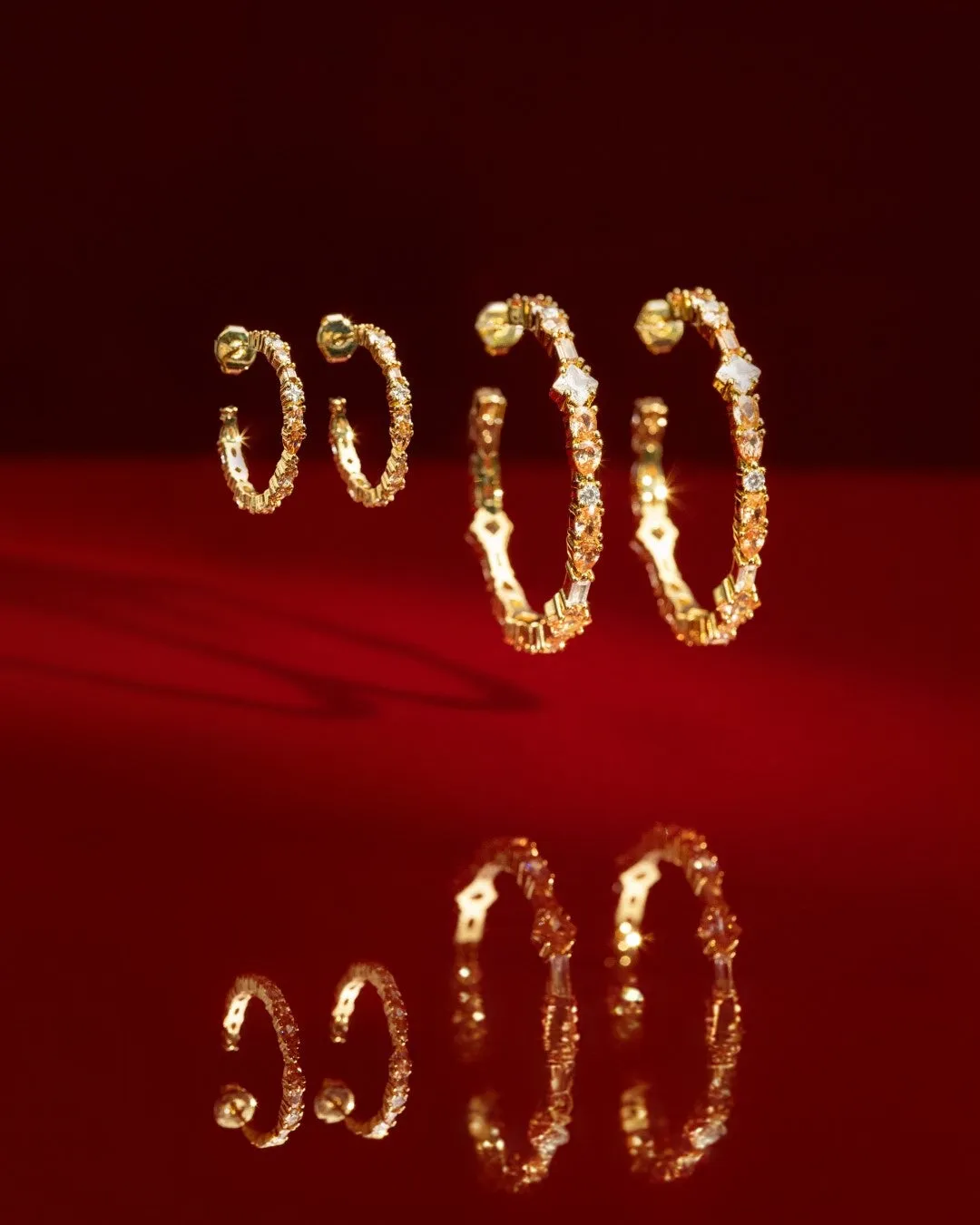 The Cherished Champagne set - gold plated