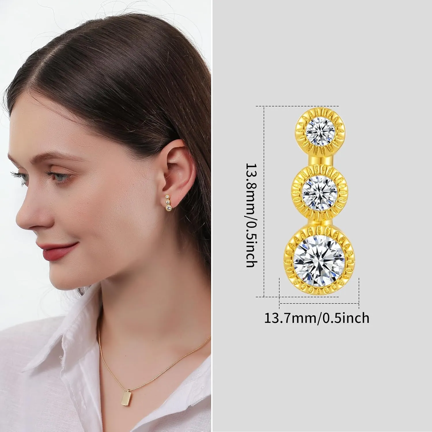 ToHeart Stud earrings Women Hypoallergenic