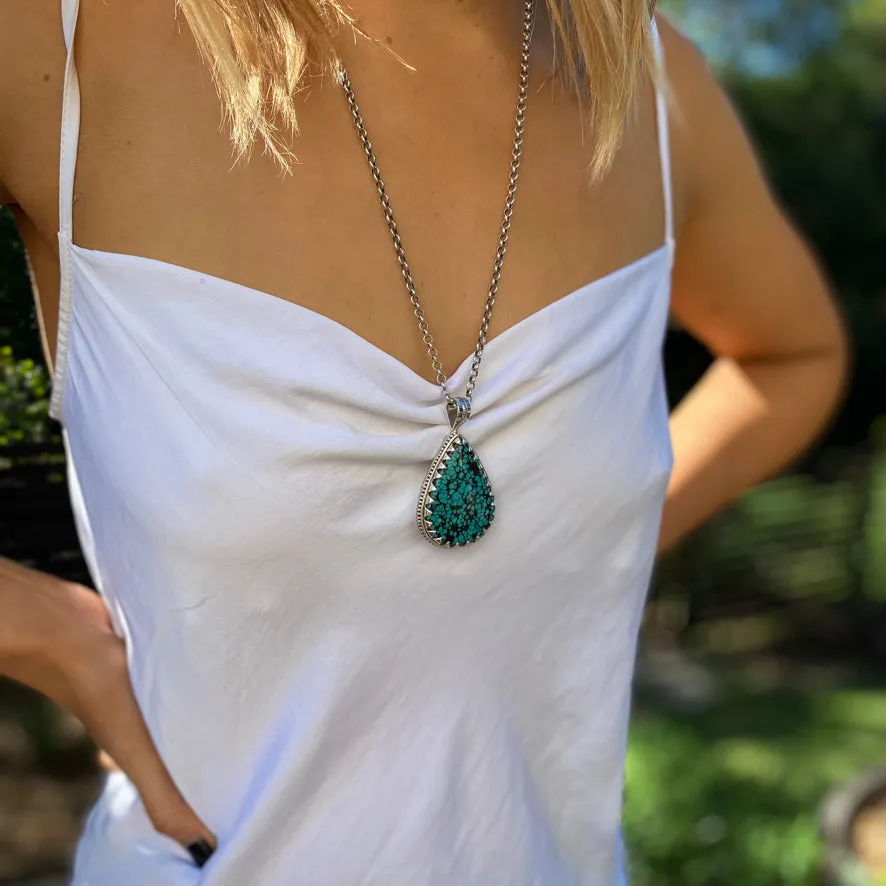 Turquoise Pendant - Anjali