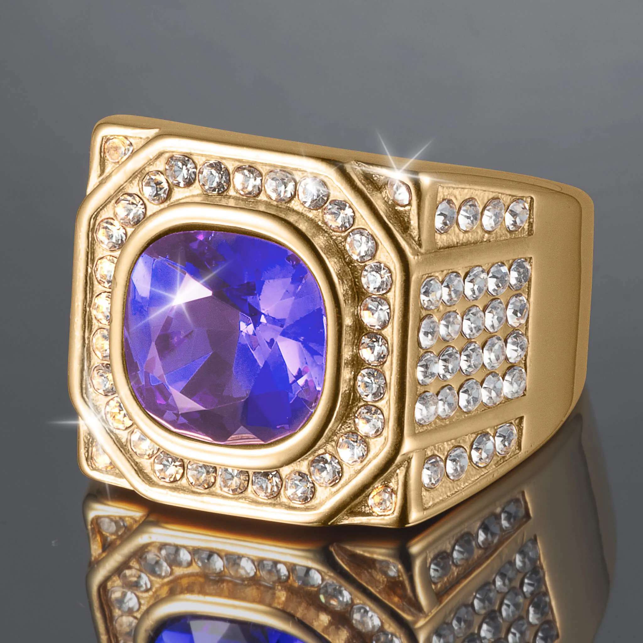 Tyrian Eclipse Men's Ring