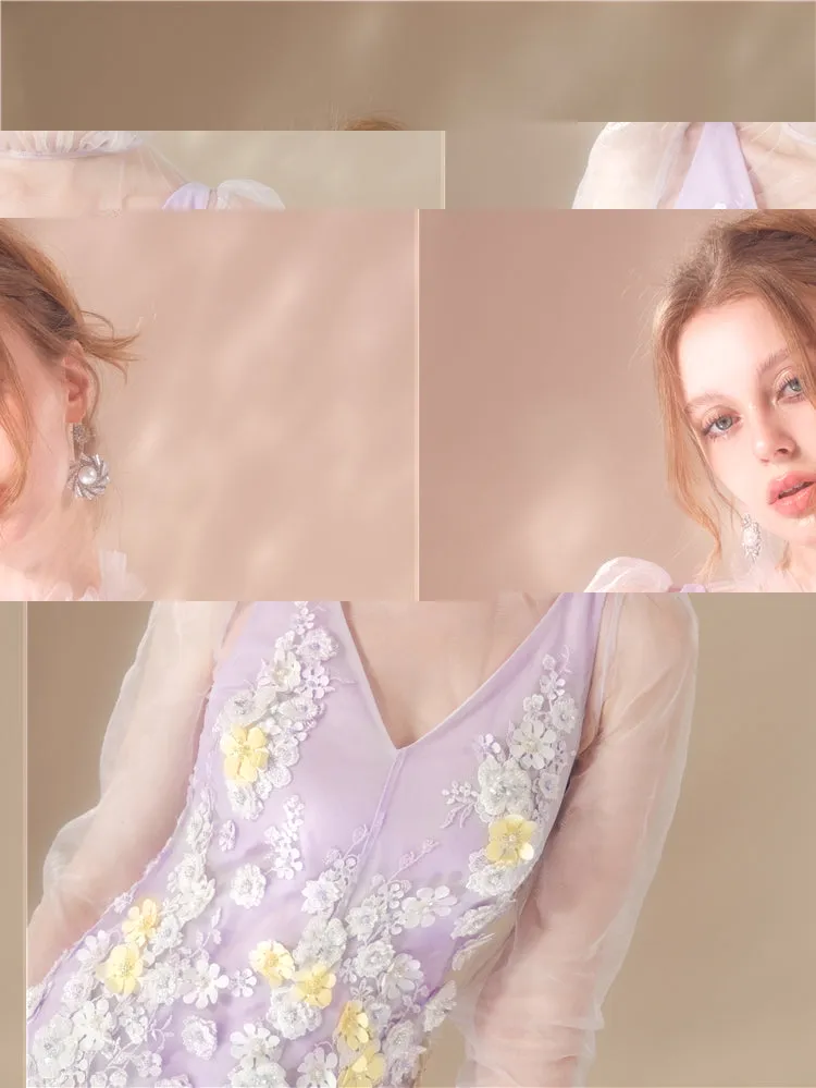 Wardrobes by Chen Luxury Pearl Chain Retro Chic Earrings-Pearl