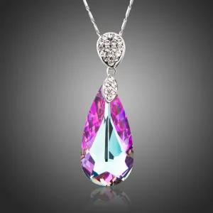 Water Drop Pendant Necklace of Love