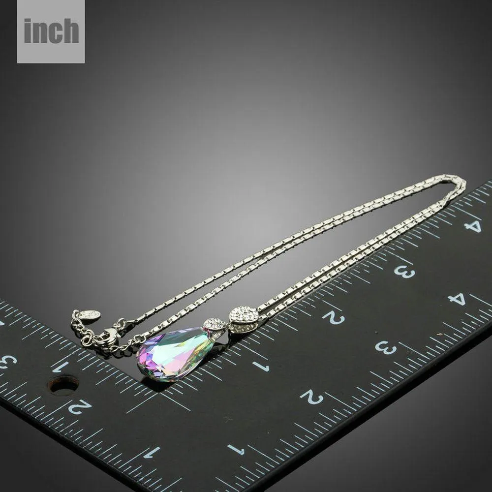 Water Drop Pendant Necklace of Love