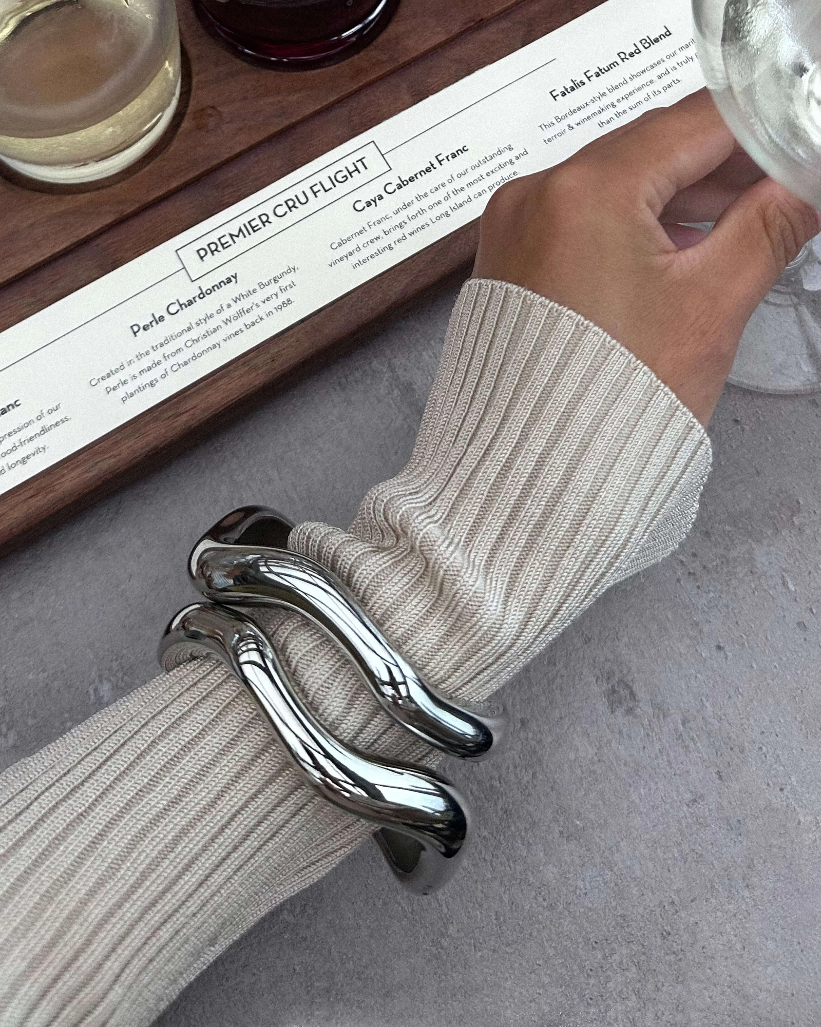 Wave Arm Cuffs