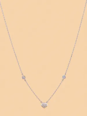 Westside X Pome Stellar Triple Lab Diamond Pendant Necklace