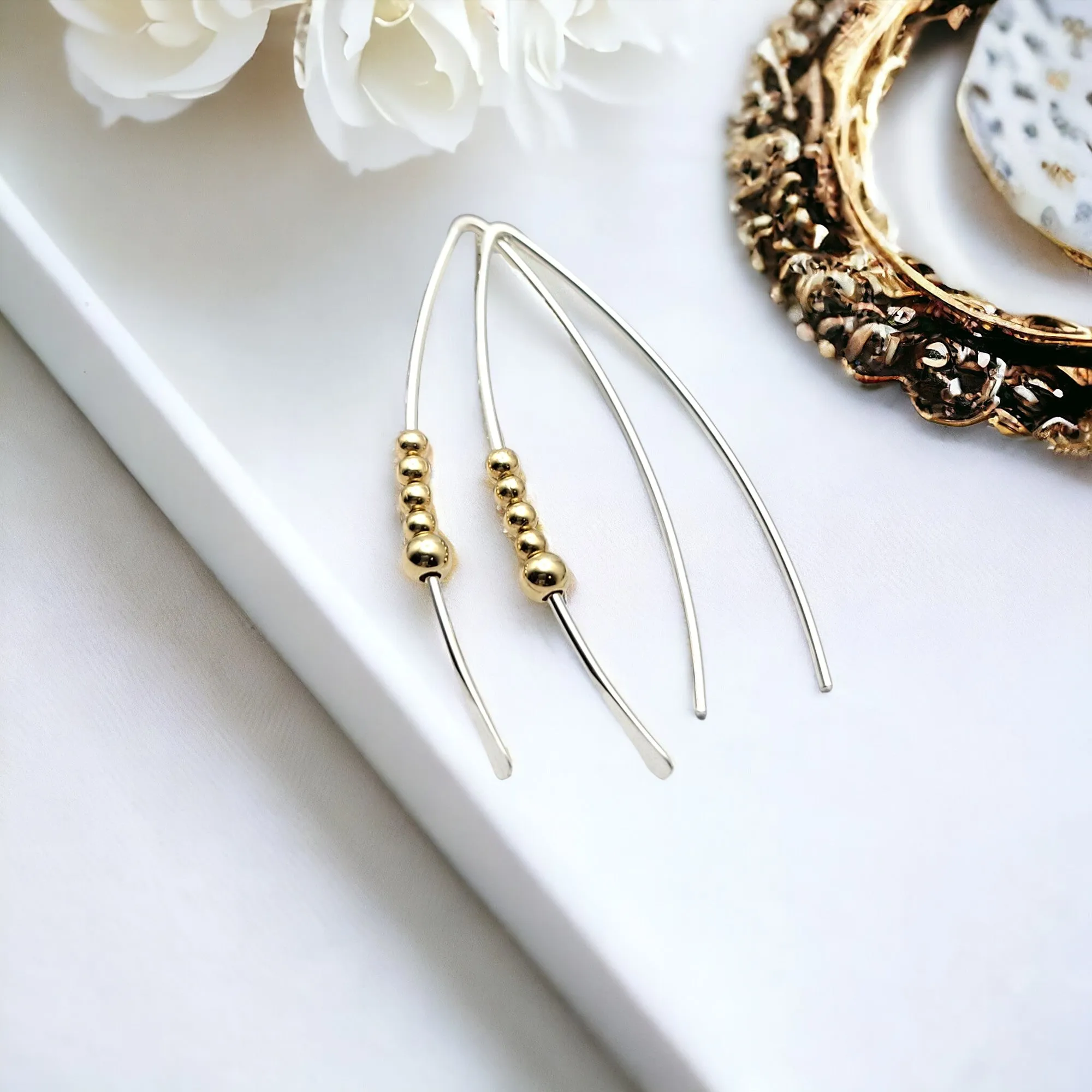 Wish - Silver & Gold Luxe Threaders